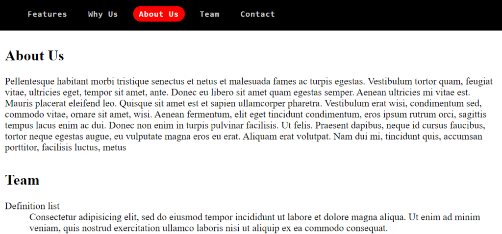 How to highlight active links for one-page navigation with JavaScript ...